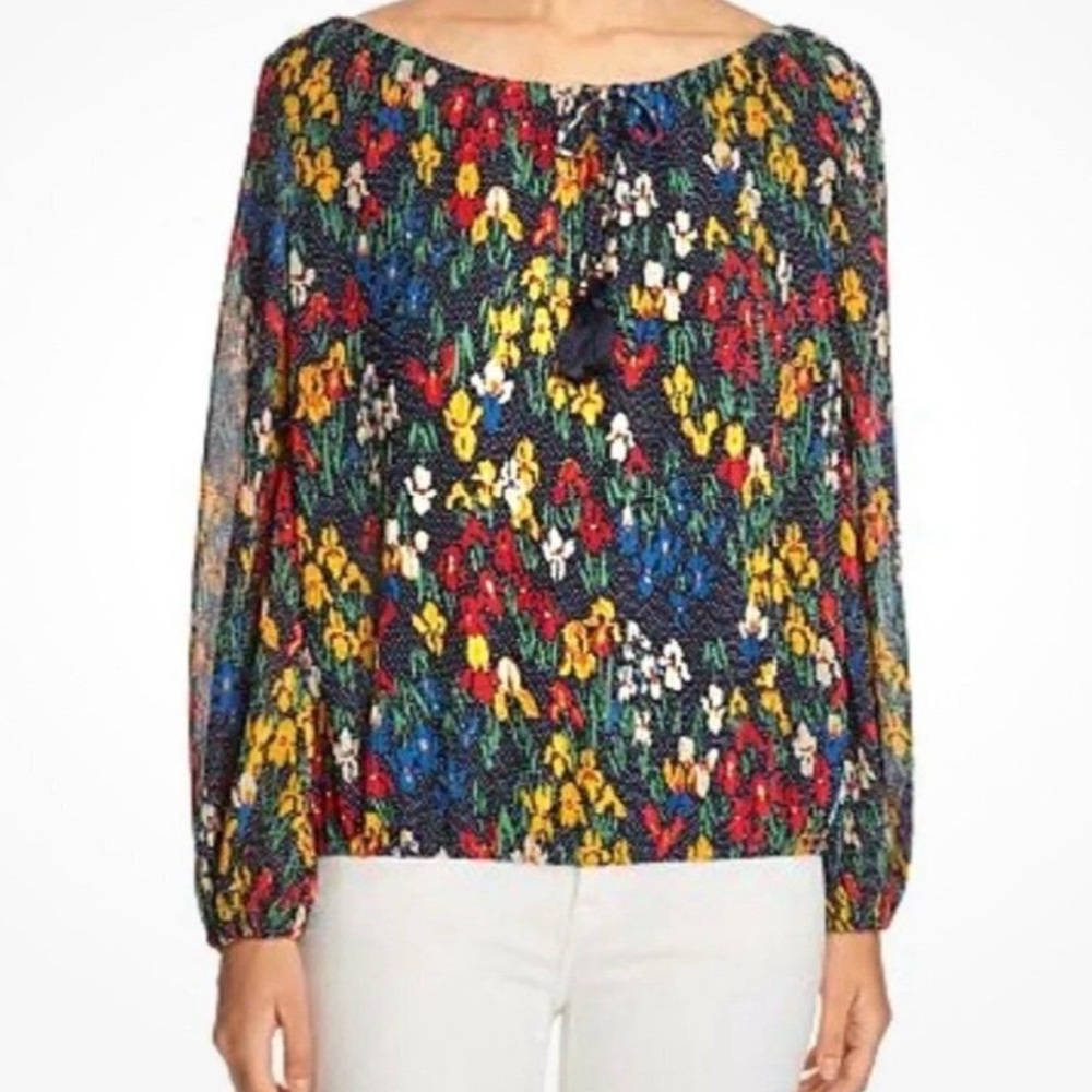 Tory Burch Multicolor Floral Blouse